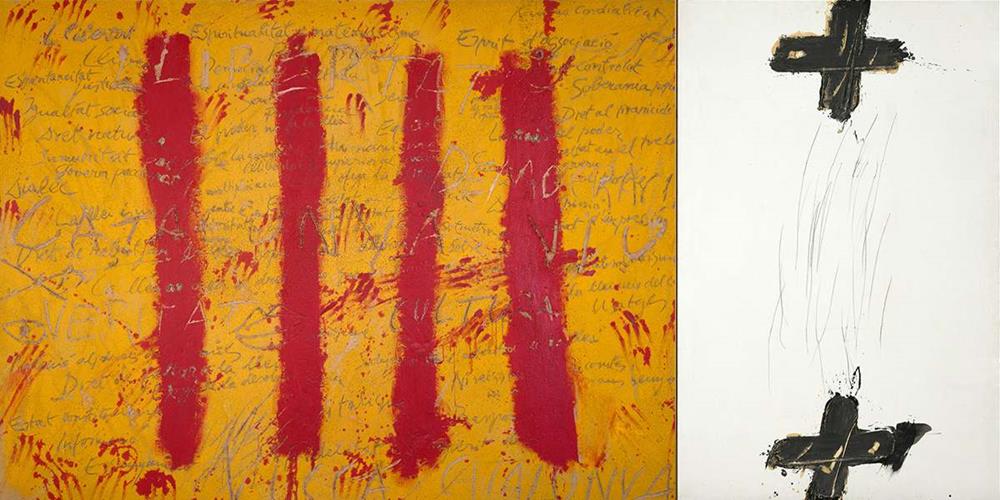 20th century European painting Antoni Tapies