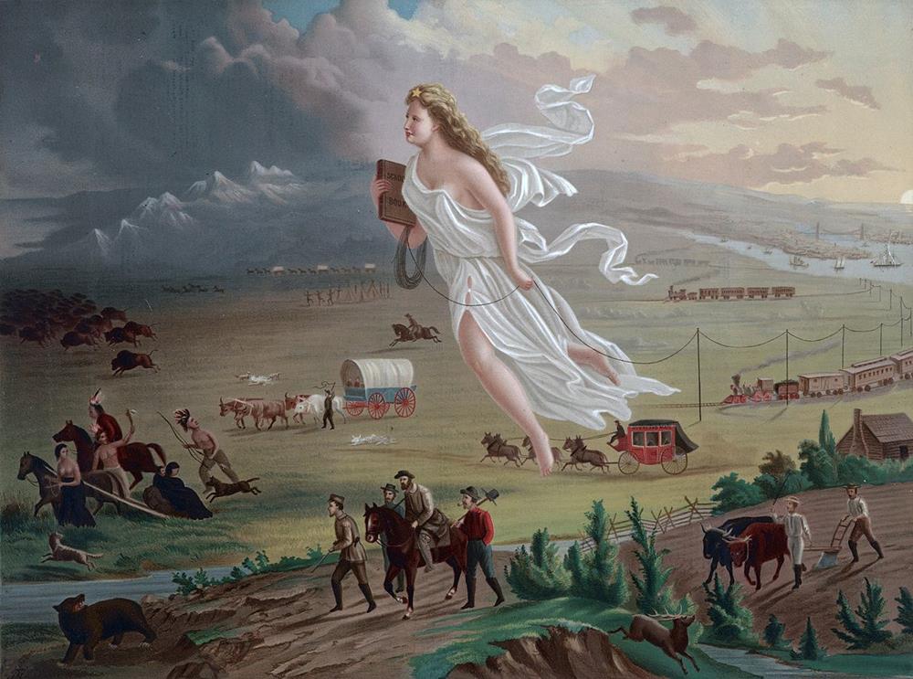 american painting 19th century john gast