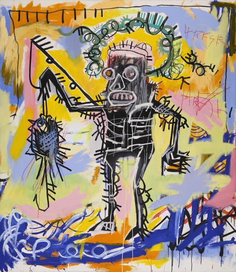Fishing by Jean Michel Basquiat